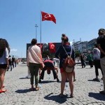 After violent confrontation new form of protest in Turkey: standing silently
